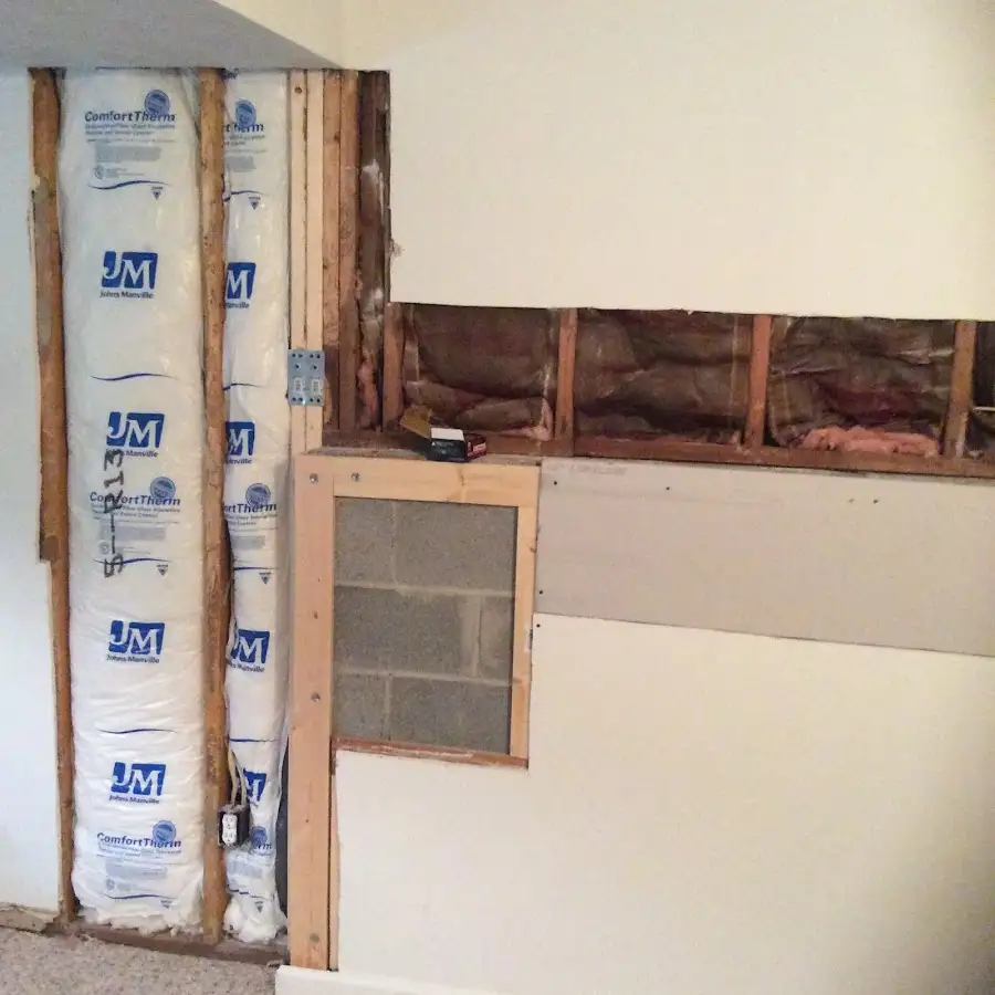 Wall insulation replacement during Odor Removal & Deodorization in Arkadelphia